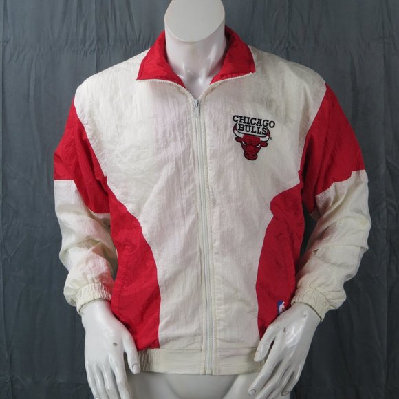 Chicago Bulls Jacket (VTG) - Parachute Jacket - Men's Medium - Picture 4 of 8